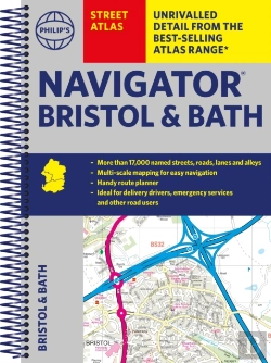 Bertrand.pt - Philip'S Navigator Street Atlas Bristol  & Bath