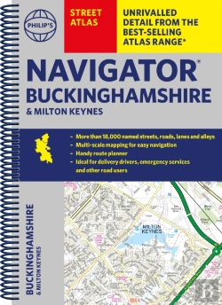 Bertrand.pt - Philip'S Navigator Street Atlas Buckinghamshire And Milton Keynes