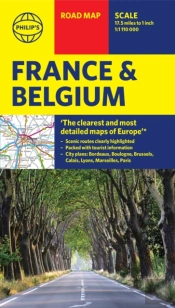 Philip'S Road Map France And Belgium