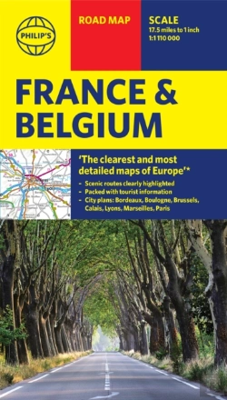 Bertrand.pt - Philip'S Road Map France And Belgium