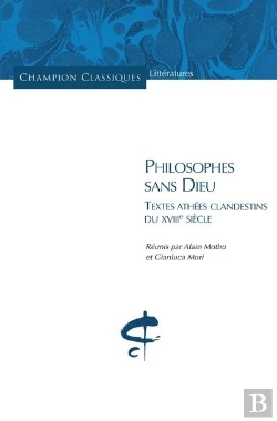 Bertrand.pt - Philosophes Sans Dieu. Textes Athees Cla