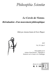 Philosophia Scientiae Vol. 29/3 : Réévaluation D'Un Mouvement Philosophique : Le Cercle De Vienne À Partir D'Une Exposition  Organisée À La Bibliothèque De L'Université De Paris-Cité En 2023
