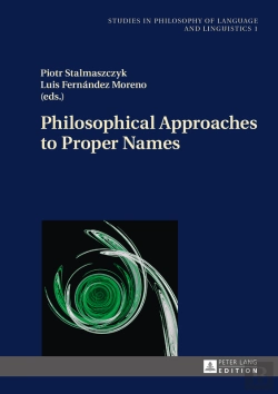 Bertrand.pt - Philosophical Approaches To Proper Names