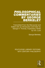 Philosophical Commentaries By George Berkeley