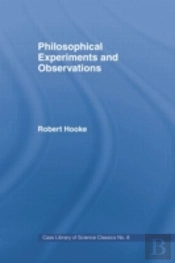 Philosophical Experiments And Observations
