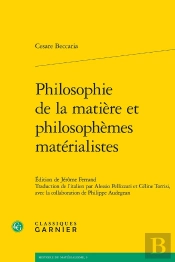 Philosophie De La Matière Et Philosophèmes Matérialistes