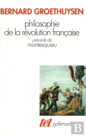 Philosophie De La Révolution Française ; Montesquieu