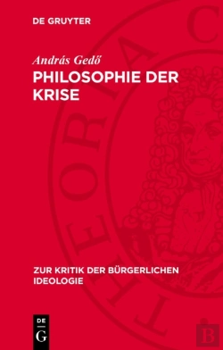 Bertrand.pt - Philosophie Der Krise
