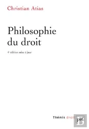 Philosophie Du Droit (4e Édition)