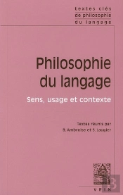 Philosophie Du Langage Tome 2 ; Sens, Usage Et Contexte