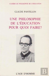 Philosophie Education Pour Quoi Faire