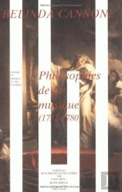 Philosophies De La Musique, 1752-1789