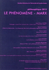Philosophique : Philosophique, Année 2015 : Le Phénomène - Marx