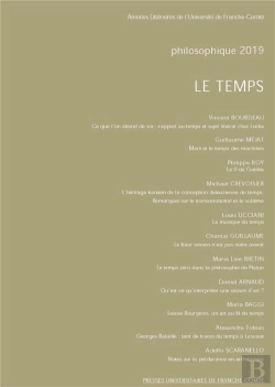 Bertrand.pt - Philosophique : Philosophique, Année 2019 : Le Temps