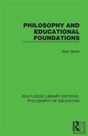 Philosophy And Educational Foundations