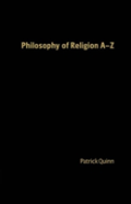 Philosophy Of Religion A-Z