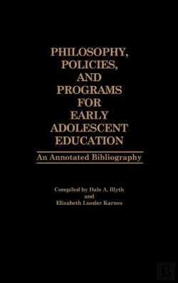 Bertrand.pt - Philosophy, Policies, And Programs For Early Adolescent Education
