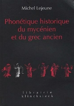 Bertrand.pt - Phonétique Historique Du Mycénien Et Du Grec Ancien