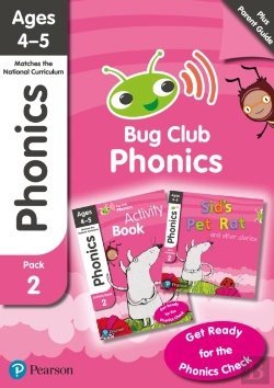 Bertrand.pt - Phonics - Learn At Home Pack 2 (Bug Club), Phonics Sets 4-6 For Ages 4-5 (Six Stories + Parent Guide + Activity Book)