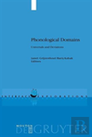 Phonological Domains