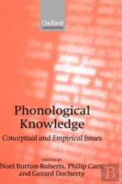 Phonological Knowledge