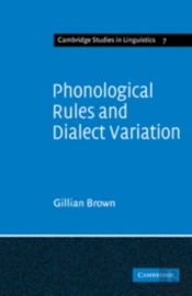Phonological Rules And Dialect Variation