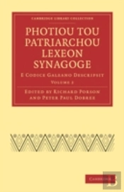 Photiou Tou Patriarchou Lexeon Synagoge