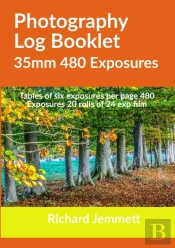 Photography Log Booklet 35mm 480 Exposures