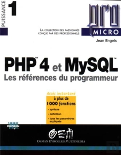 Bertrand.pt - Php 4 Et My Sql ; Les References Du Programmeur Promicro