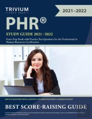 Phr Study Guide 2021-2022