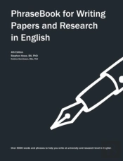Phrasebook For Writing Papers And Research In English