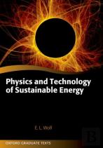 Physics And Technology Of Sustainable Energy