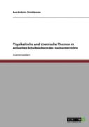 Physikalische Und Chemische Themen In Aktuellen Schulbuchern Des Sachunterrichts