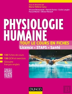 Bertrand.pt - Physiologie Humaine ; 150 Fiches De Cours, Qcm, Exercices, Sujets De Synthèse