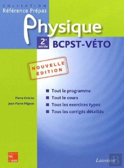 Bertrand.pt - Physique ; 2ème Année ; Bcpstveto (2ème Édition )