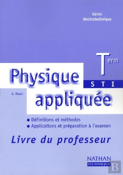 Bertrand.pt - Physique Appliquee (Dma) Ter Sti Pr 2001