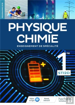 Bertrand.pt - Physique-Chimie ; 1re Sti2d ; Livre De L'Élève (Édition 2019)