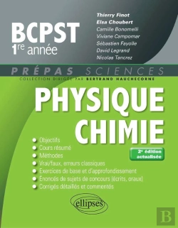 Bertrand.pt - Physique-Chimie Bcpst-1 - 2e Édition Actualisée