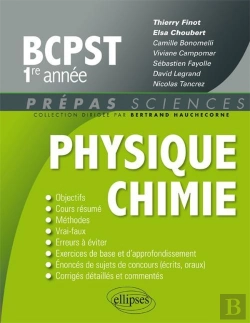 Bertrand.pt - Physique Chimie Bcpst 1ere Annee