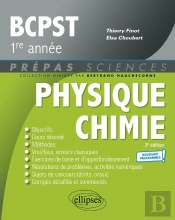Physique-Chimie ; Bcpst 1re Année ; Nouveaux Programmes