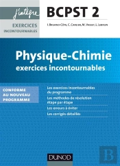 Physique-Chimie ; Bcpst 2e Année ; Exercices Incontournables