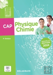 Physique - Chimie ; Cap ; Pochette Élève