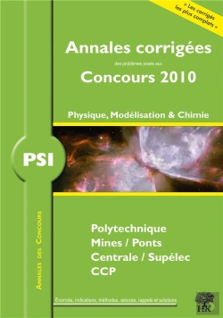 Bertrand.pt - Physique Chimie ; Psi (Annales 2010)