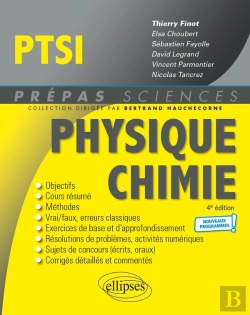 Bertrand.pt - Physique-Chimie ; Ptsi ; Nouveaux Programmes
