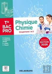 Physique - Chimie Tle Bac Pro Groupements 1 Et 2 (2026) - Pochette Élève