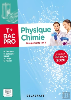 Bertrand.pt - Physique - Chimie Tle Bac Pro Groupements 1 Et 2 (2026) - Pochette Élève