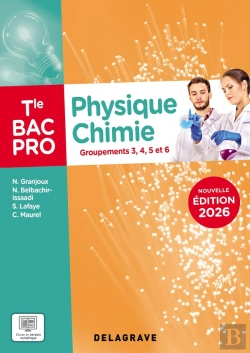 Bertrand.pt - Physique - Chimie Tle Bac Pro Groupements 3, 4, 5 Et 6 (2026) - Pochette Élève