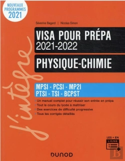 Bertrand.pt - Physique-Chimie ; Visa Pour La Prépa ; Mpsi-Pcsi-Mpii-Ptsi-Bcpst (Édition 2021/2022)