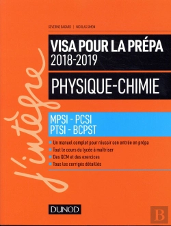 Bertrand.pt - Physique-Chimie - Visa Pour La Prépa ; Mpsi-Pcsi-Ptsi-Bcpst (5e Édition)