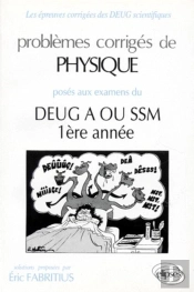 Physique Deug A Ou Ssm (1re Année) 1992-1993